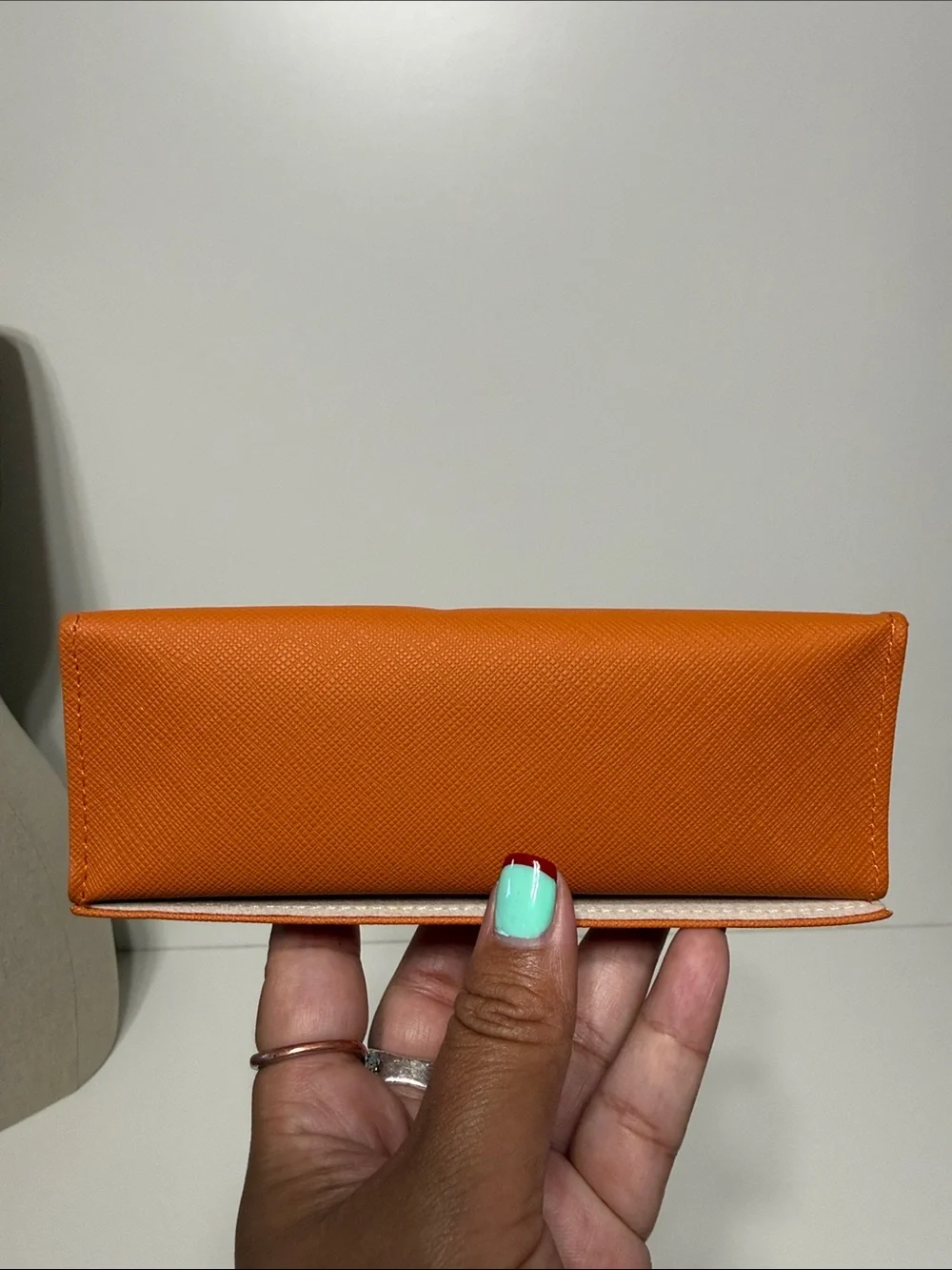 Tory Burch Orange Sunglasses Case Only
